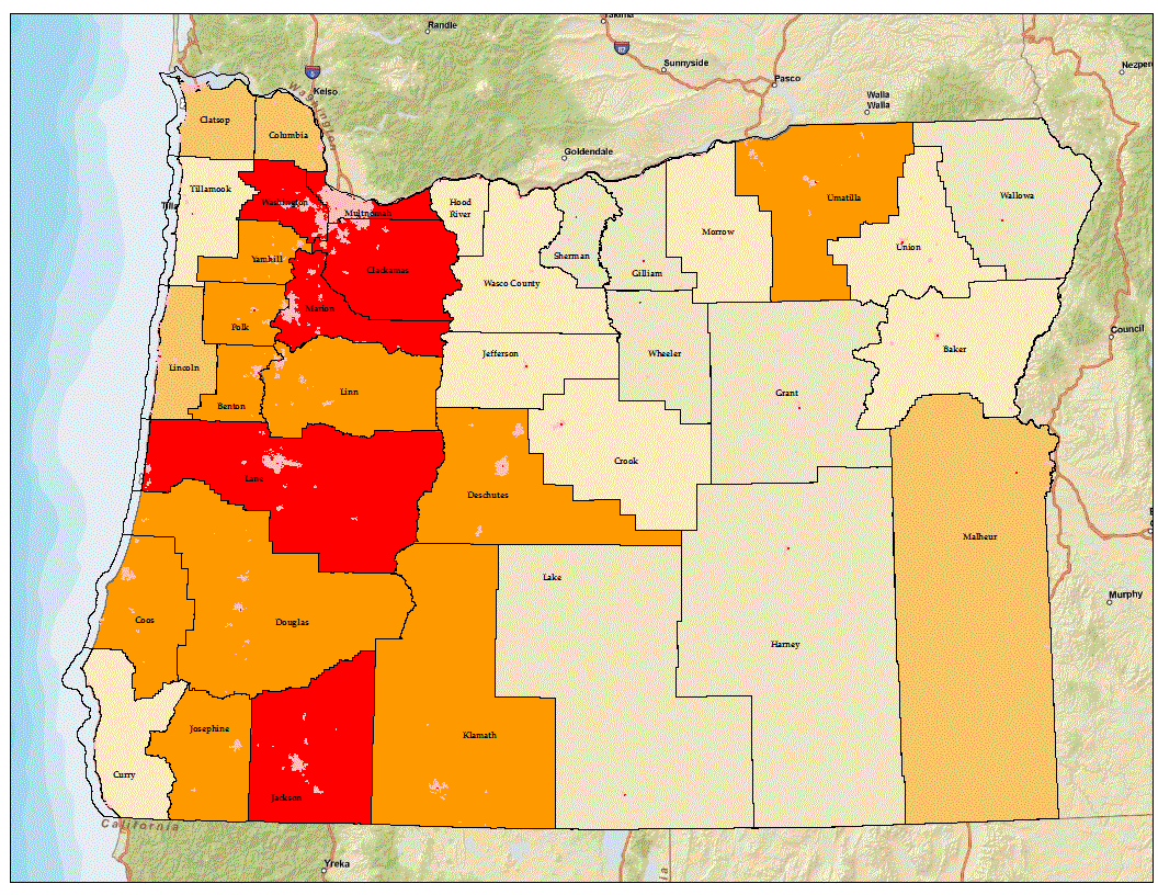 Oregon Counties